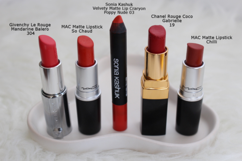 Makeup Monday: The Best 5 Red Lipsticks for Olive Skin — WOAHSTYLE