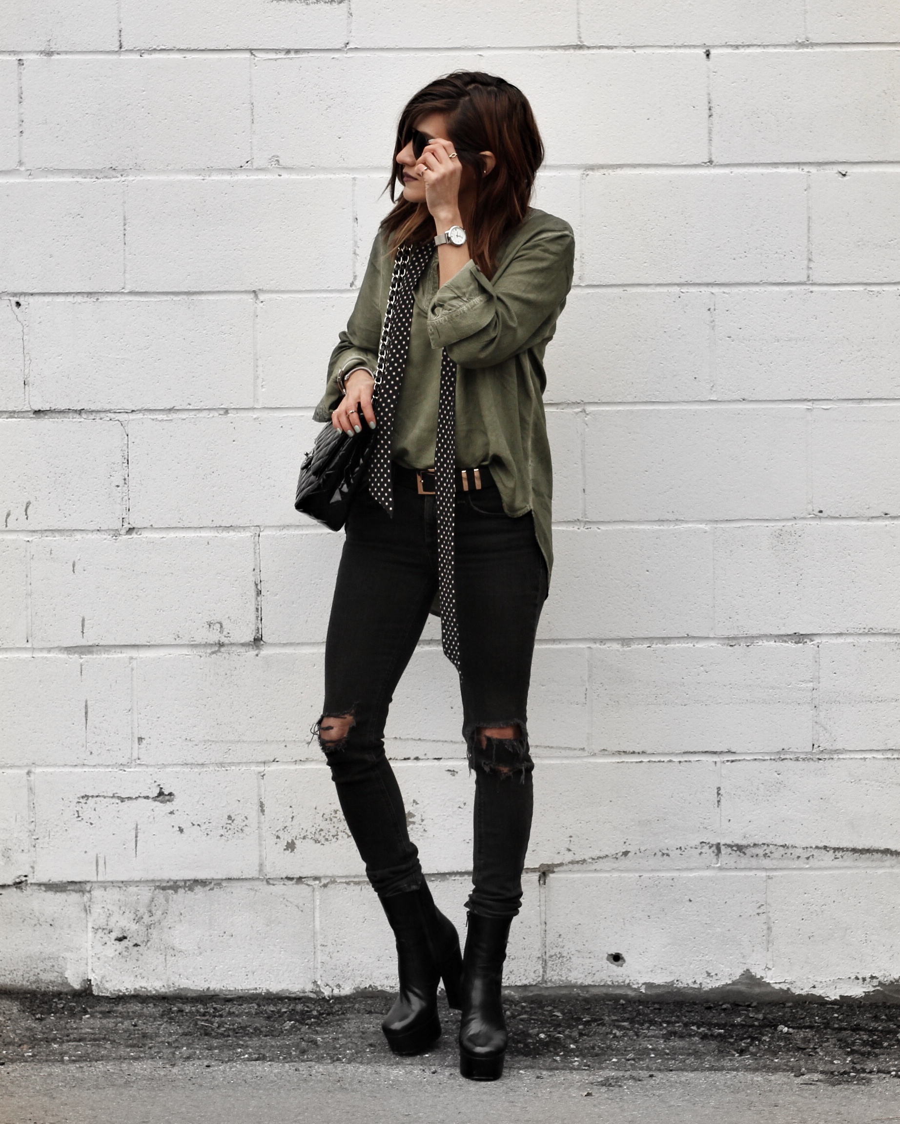 Washed out tunic from Sanctuary Clothing . 