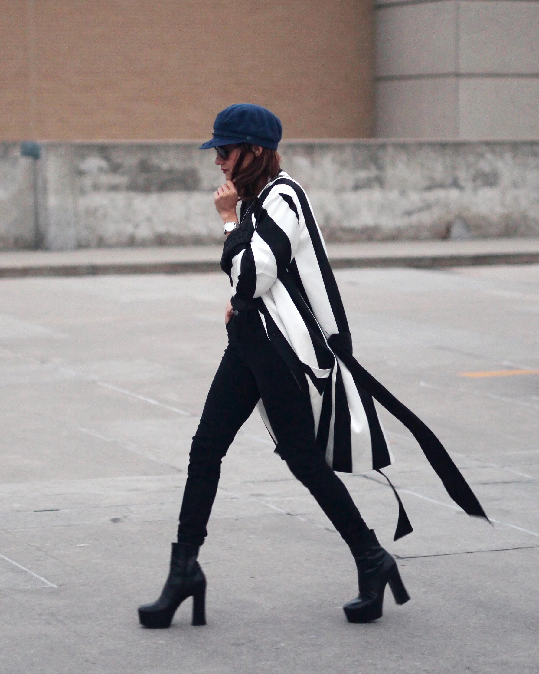 Striped Coat, Stella McCartney denim star bag and Saint Laurent Candy Platform boots-2.jpg