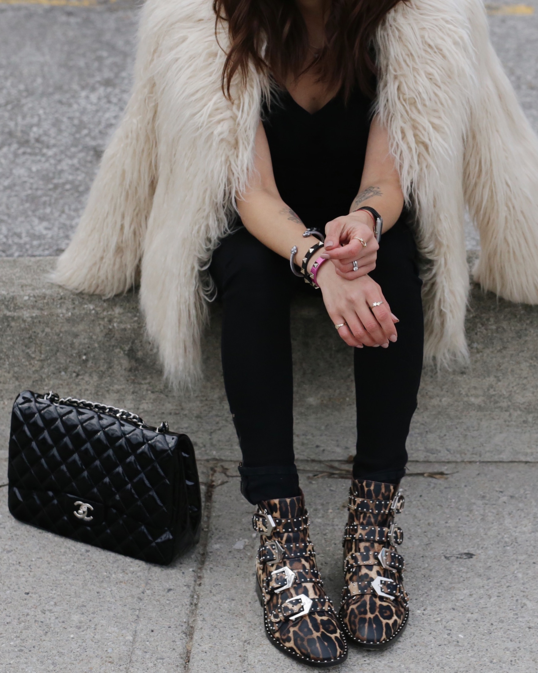 givenchy leopard boots