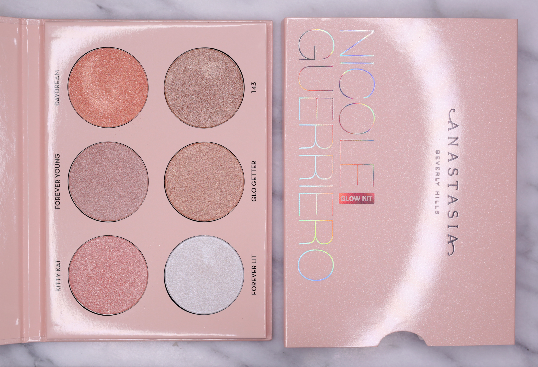 Nicole Guerriero x Anastasia Beverly Hills Glow Kit highlight palette review and swatches_1872.jpg
