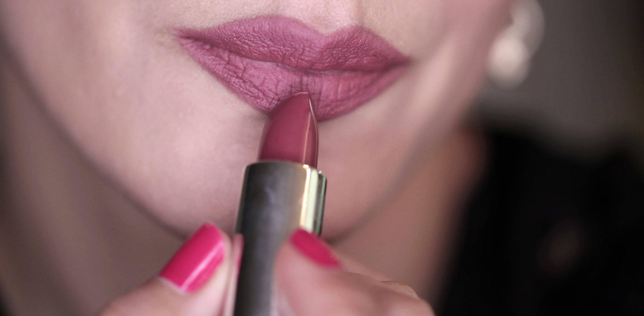 Full Face using Kat Von D Lolita - eyeshadow + blush + lipstick - swatches_0394.JPG