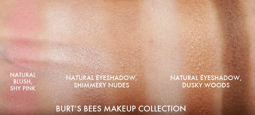 burt's bees blush swatches