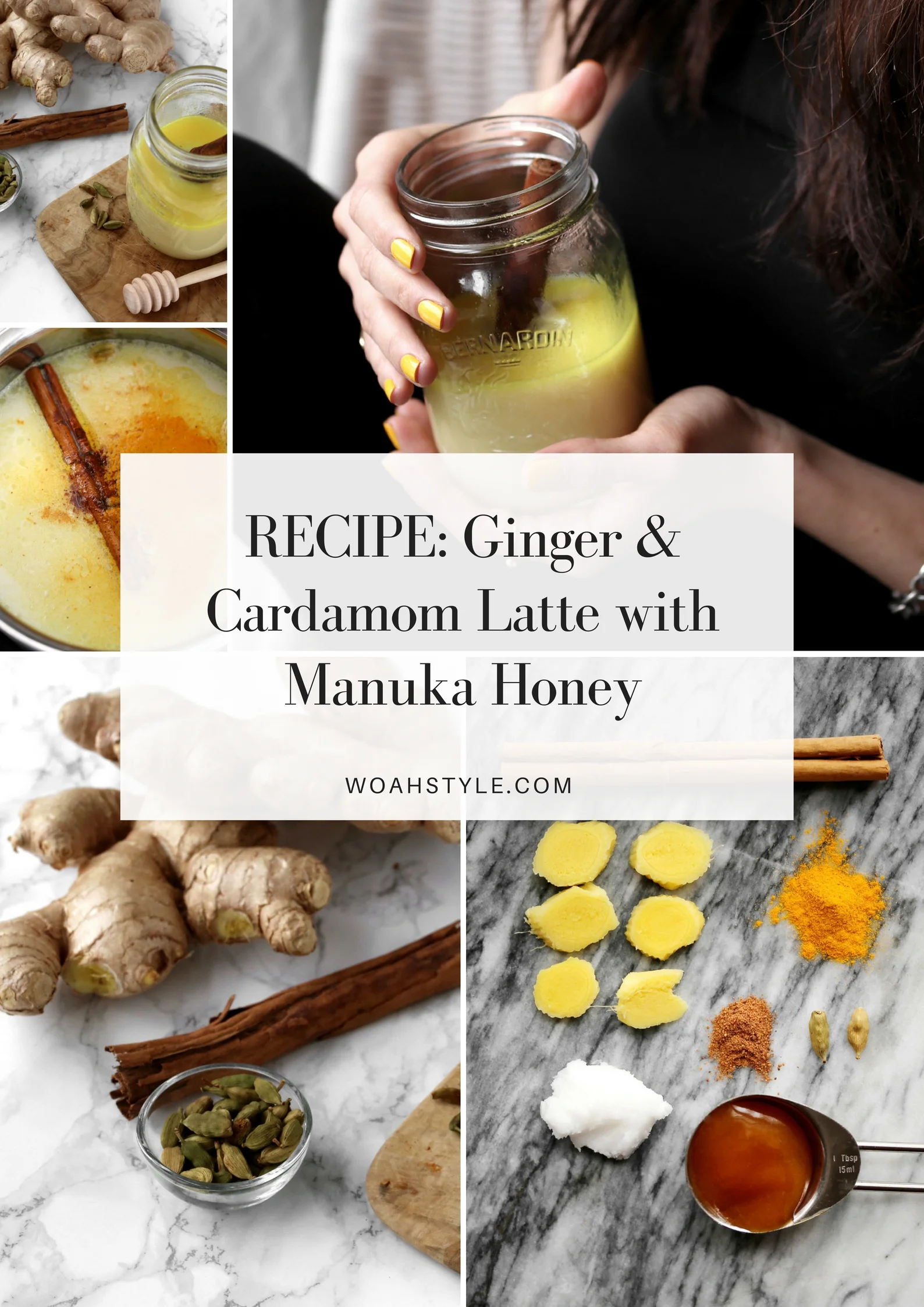 Ginger Turmeric and Cardamom Latte Tea with Manuka Honey- Vegan - All Natural Recipe - woahstyle.com - Nathalie Martin (1).jpg