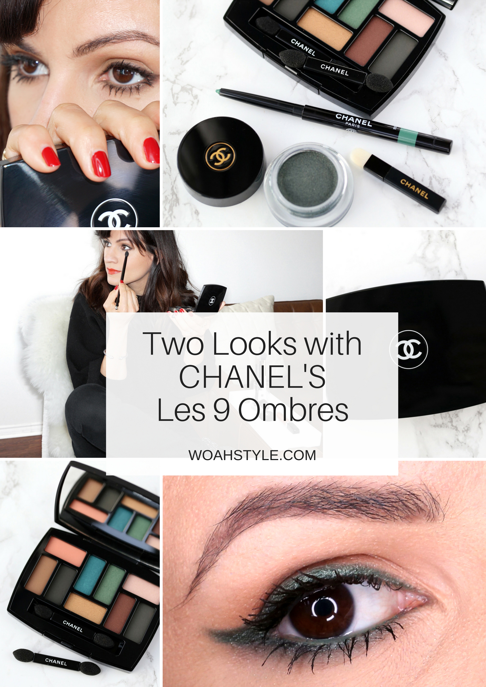 Two Looks with CHANEL's Neapolis New City Eyeshadow Palette — WOAHSTYLE