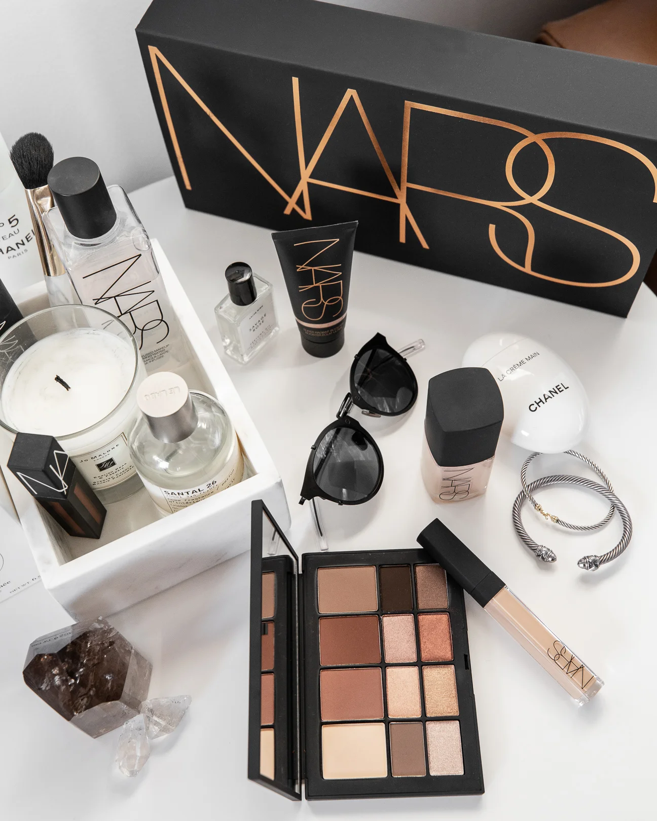 WOAHSTYLE.COM - NARS Skin Deep eyeshadow palette, Super Radiant Booster in Isola Rossa, Radiant Creamy Concealer in Cafe Au Lait, Sheer Glow Foundation_6331.jpg