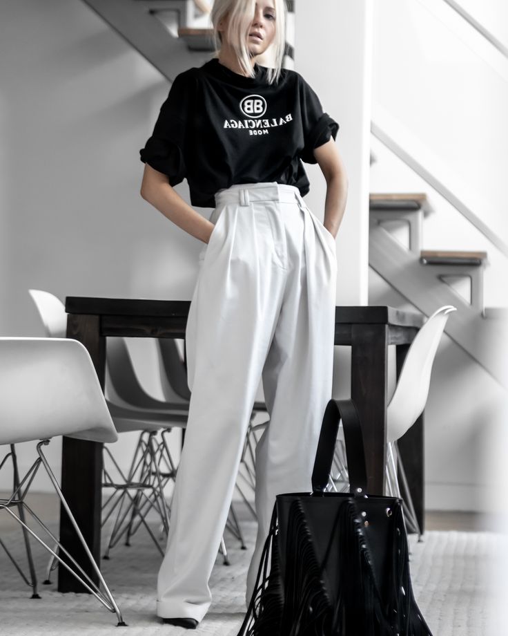 balenciaga t shirt outfit