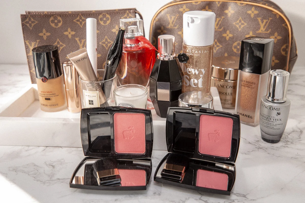 Lancome Blush Subtil 541 Make It Pop and 347 Rose Liberte, La Vie Eat Belle En Rose perfume, Victor and Rolf Flowerbomb Midnight, Anastasia Dewy Setting Spray, Armani Power Fabric foundation, beauty blog, woahstyle.com_9682.jpg