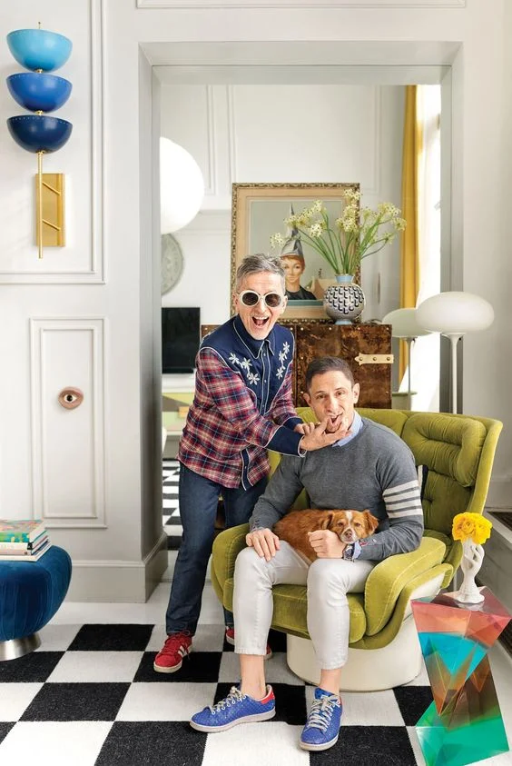 Image Source: Elle Decor , Jonathan Adler and Simon Doonan