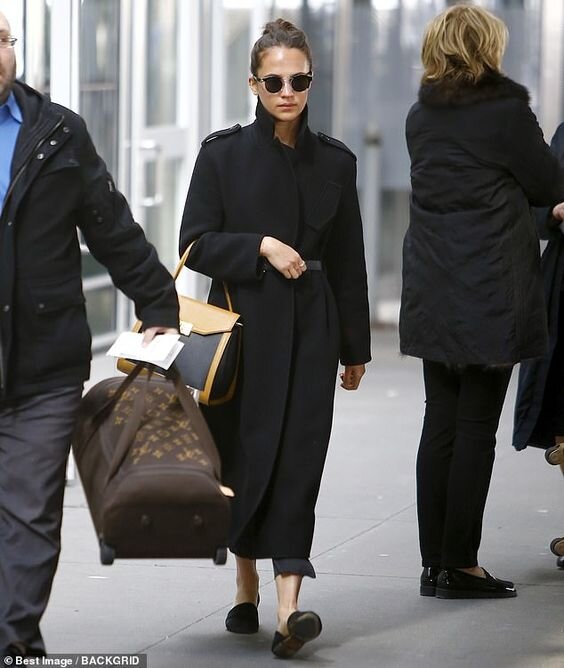 Instagram @_NathalieMartin, CLOSET ESSENTIALS Long Coats Everyone Should Have In Their Closet - Alicia Vikander,  woahstyle.com.jpg