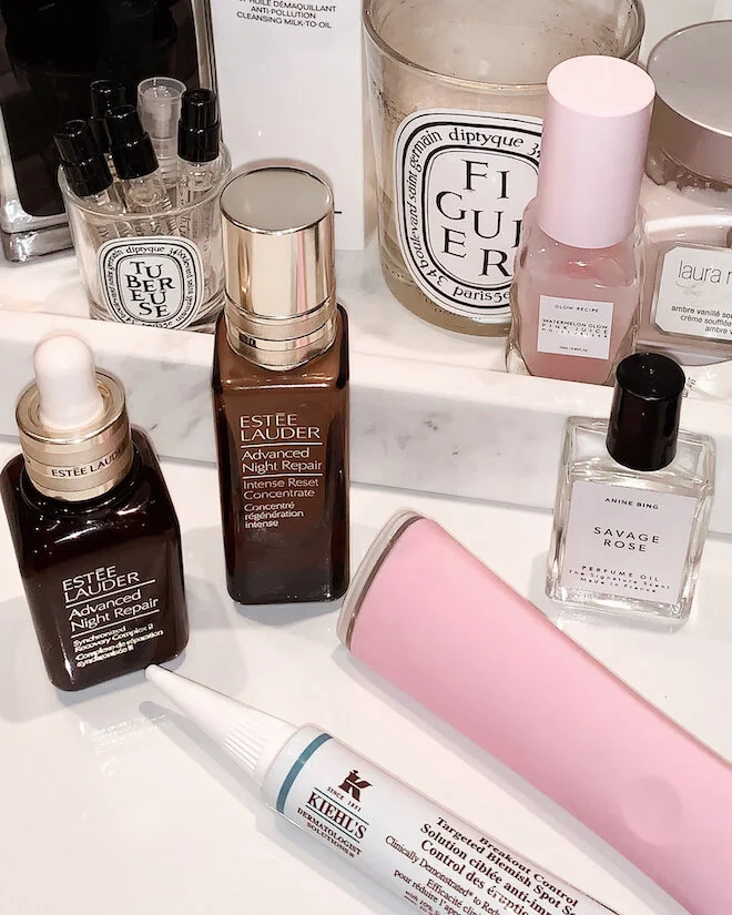 advanced night repair acne