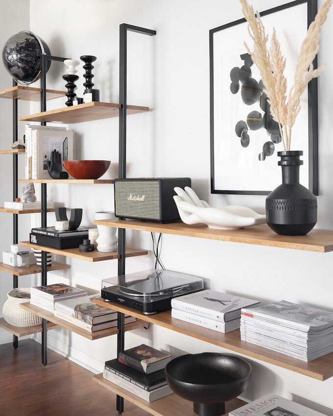 How To Create A Minimalist Bookshelf Woahstyle - Home Shelf Decor Ideas