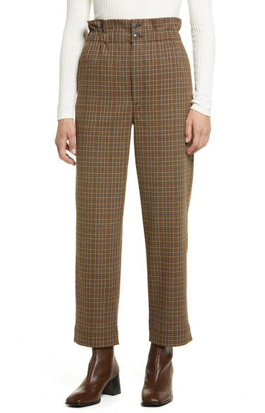 paper bag waist plaid pants.png