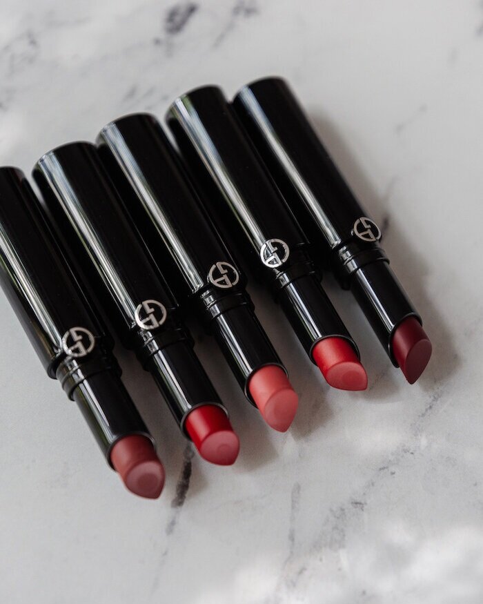 Armani Beauty - Lip Power Long Lasting Satin Lipstick - swatches review - woahstyle.com by nathalie martin_1977.jpg