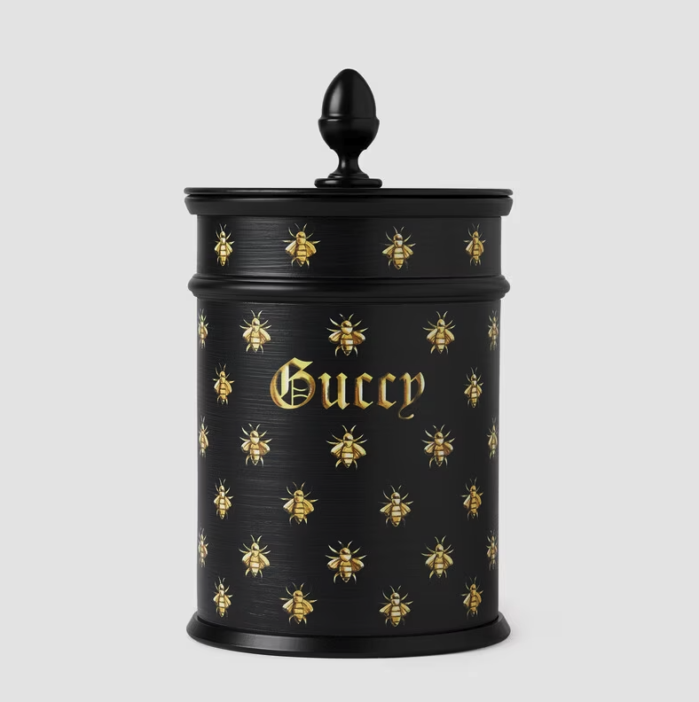 GUCCI 'Guccy' Bee Print Candle