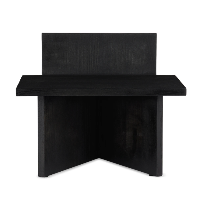 FERM LIVING Black Oblique Stool