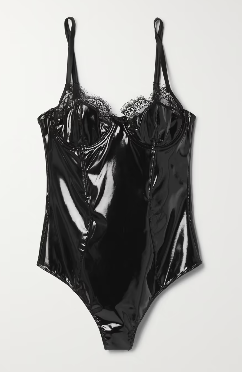 FLEUR DU MAL Vinyl Bodysuit