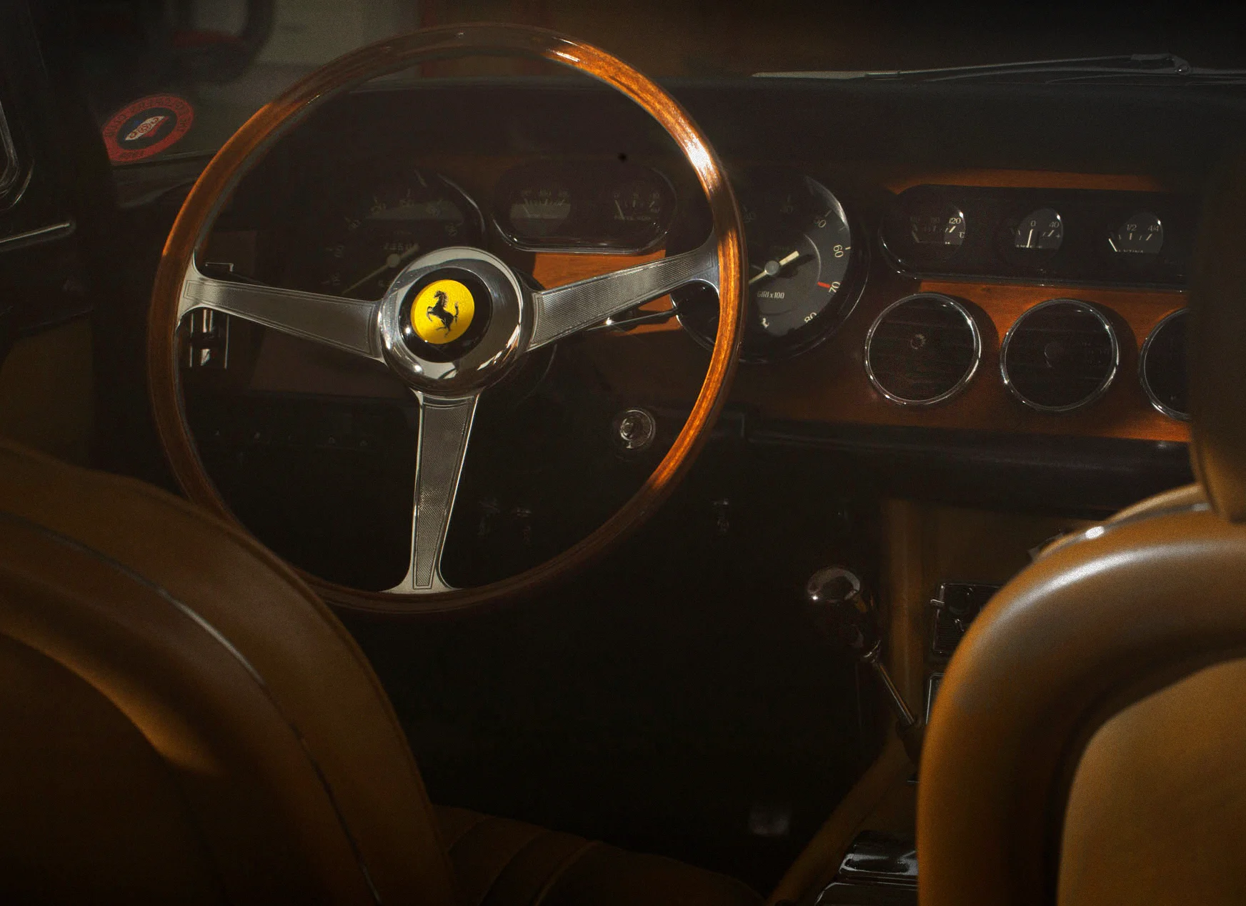 Deno Automotive Photography Steering Wheel Detail Shot