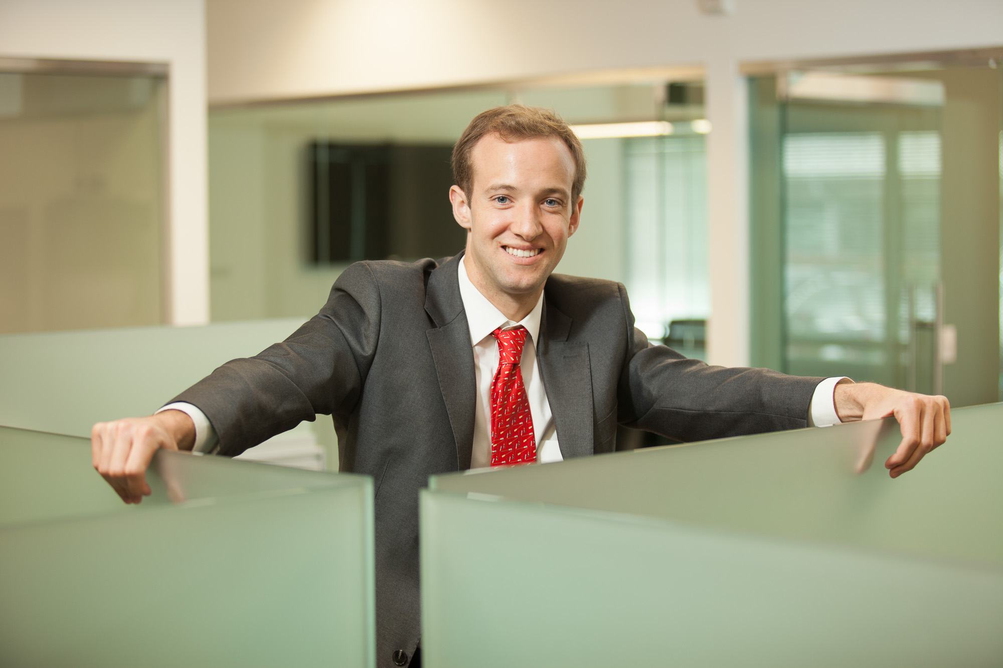 Smiling Man in Suit