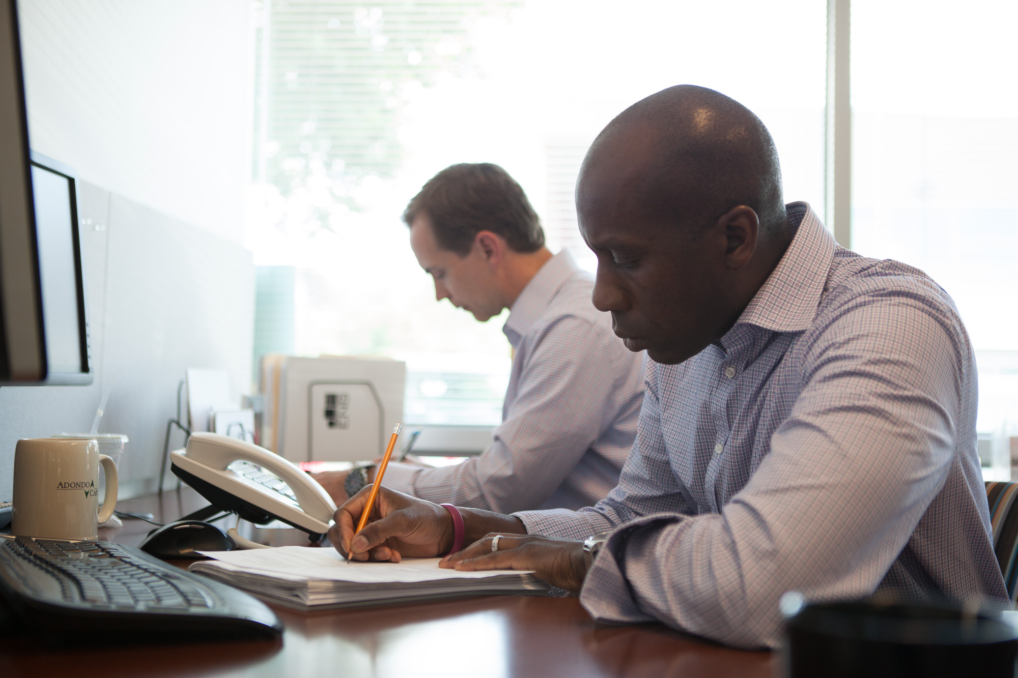 Men Working in the Office