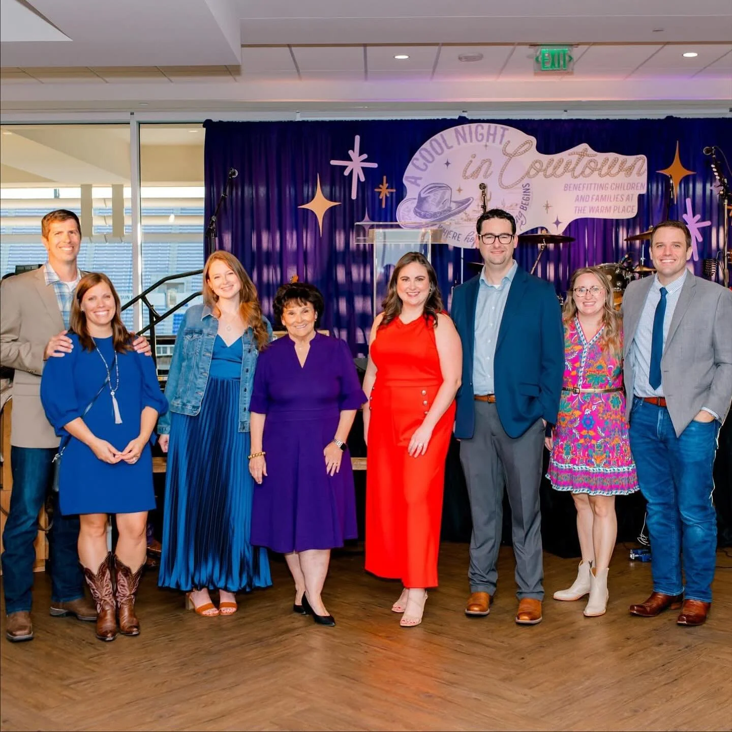 For The WARM Place&rsquo;s signature annual fundraiser, A Cool Night in Cowtown, I had the honor of developing the full visual identity for the event &mdash; from logo design and brand concept to sponsorship materials and on-site signage.

The design