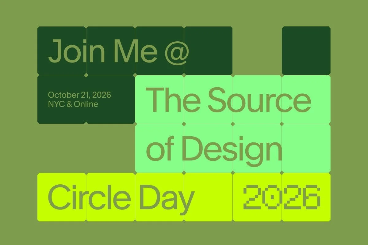 Next Week - Out of Office Alert: NYC Bound! 🗽

Next week, I&rsquo;m heading to New York City for the sold-out Squarespace Circle Day at Squarespace HQ!

I&rsquo;m especially excited to be leading a roundtable discussion: Designing for Impact: Buildi