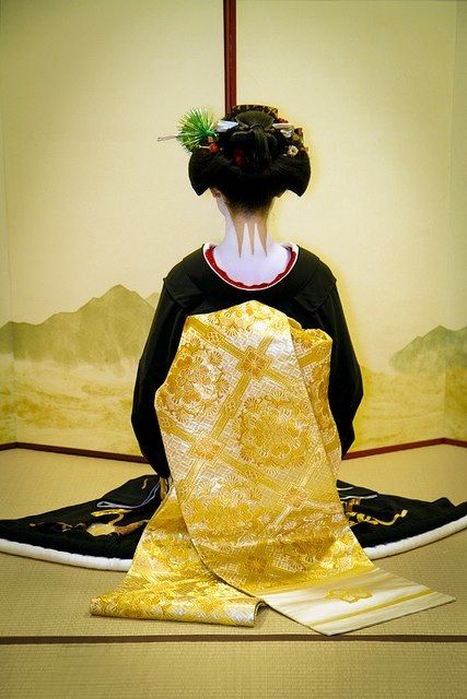  A stunning Geisha's Obi in Kyoto.