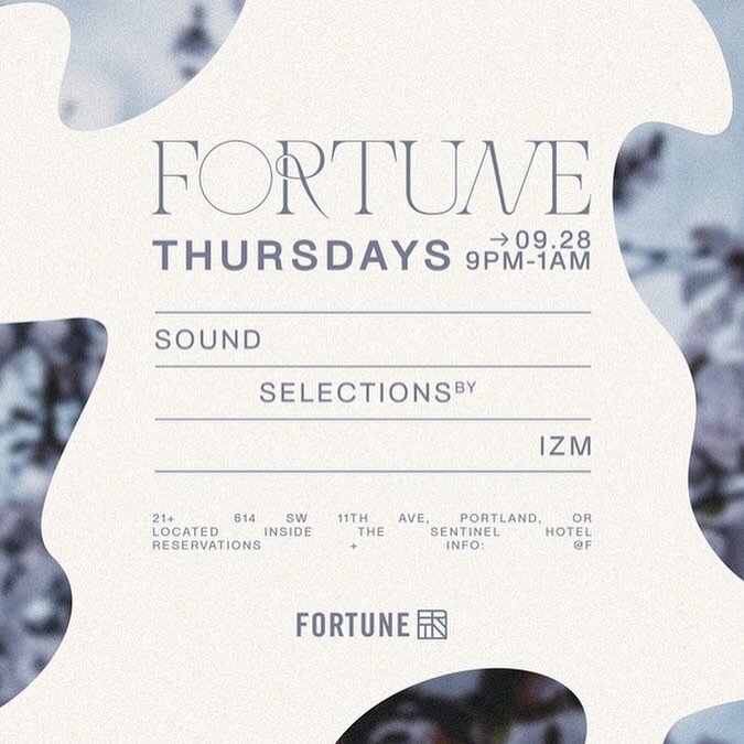 PORTLAND 🩵 it&rsquo;s been a hot minute! I&rsquo;m playing a couple fun spots this week starting 2nite at Fortune. I&rsquo;d love to say hi if you&rsquo;re out and about 🛸🛸🛸

Thursday - @fortunepdx 9pm
Saturday - @sit.tite 11pm 

Hit me up for mo