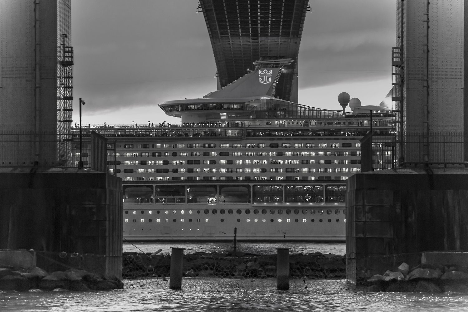 BW Cruise Ship Under the Verrazano Bridge.jp.jpg