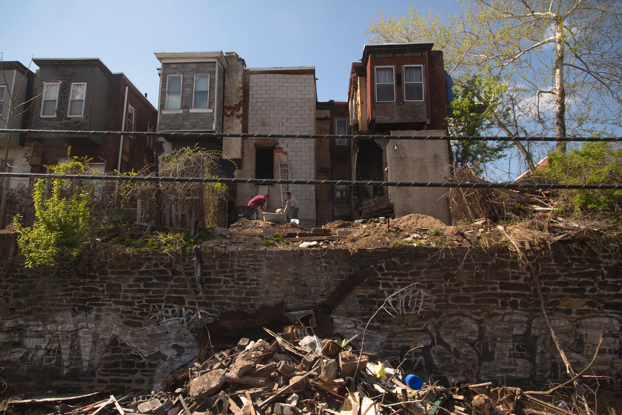 Home Renovation - Strawberry Mansion, Philadelphia, PA 4.24.2015