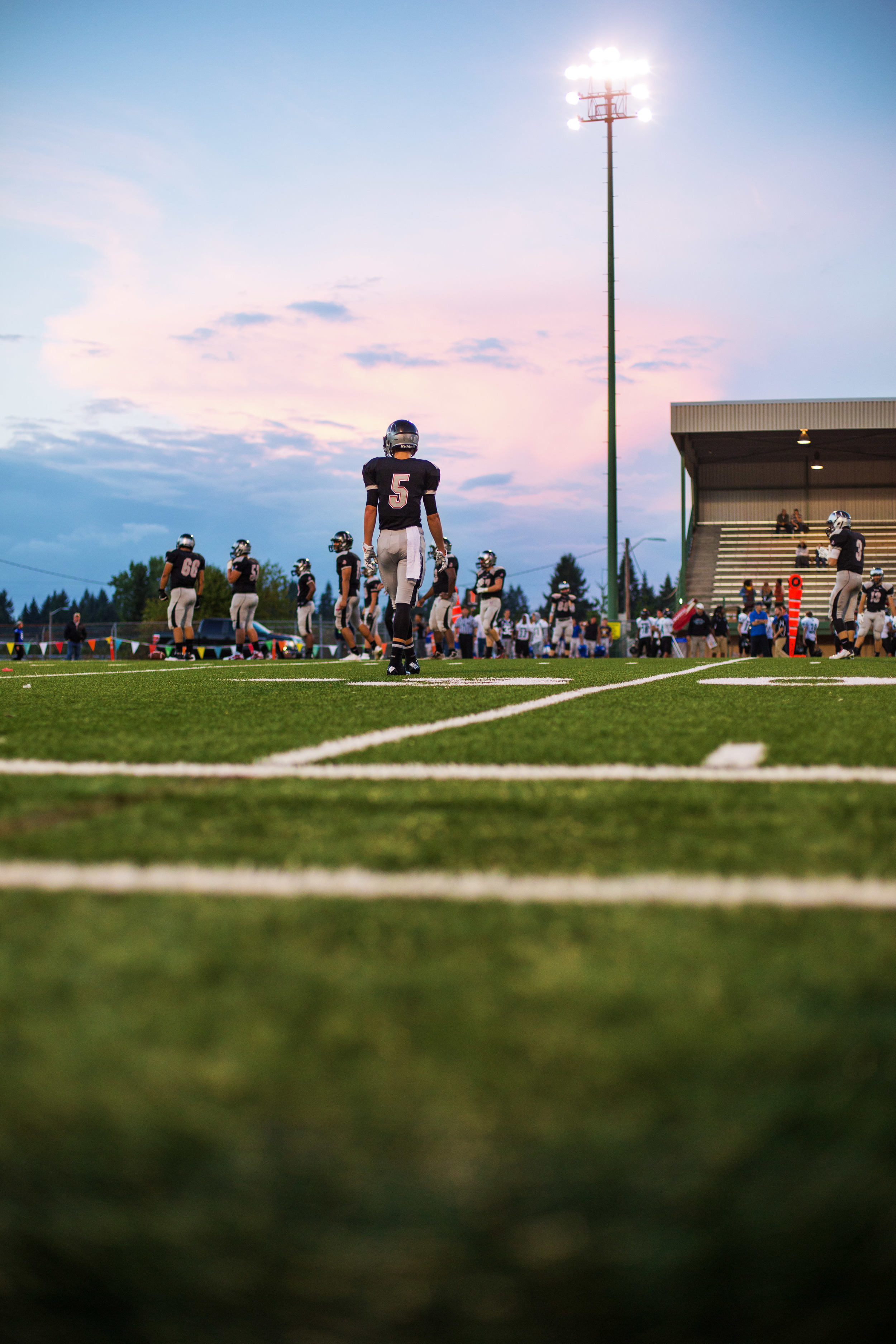 Abstract Football Shot 50mm 1.4