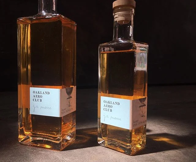 Our Oakland Aero Club J.C. Mars liqueur 375ml just got an older and bigger 750ml brother. Available at fine bottle shops and bars near you. (As Long as you live in Oakland or San Francisco.)
@amanosf @wineonpiedmont