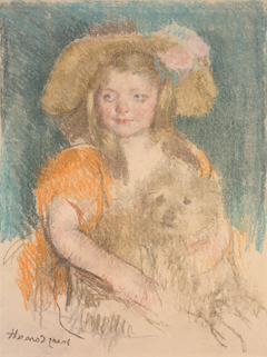 Girl with Dog