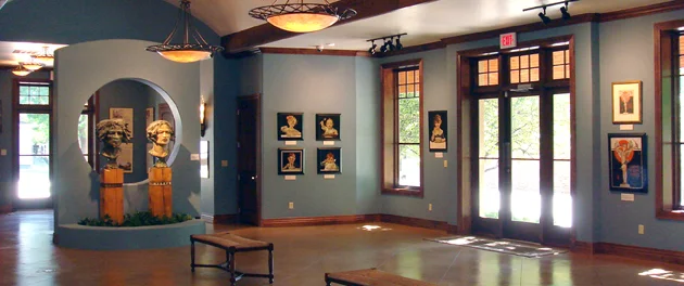 The Iris & Oofie Abraham Gallery at The Citadelle featuring American Illustrator J.C. Leyedecker, the Gallery's first public show.