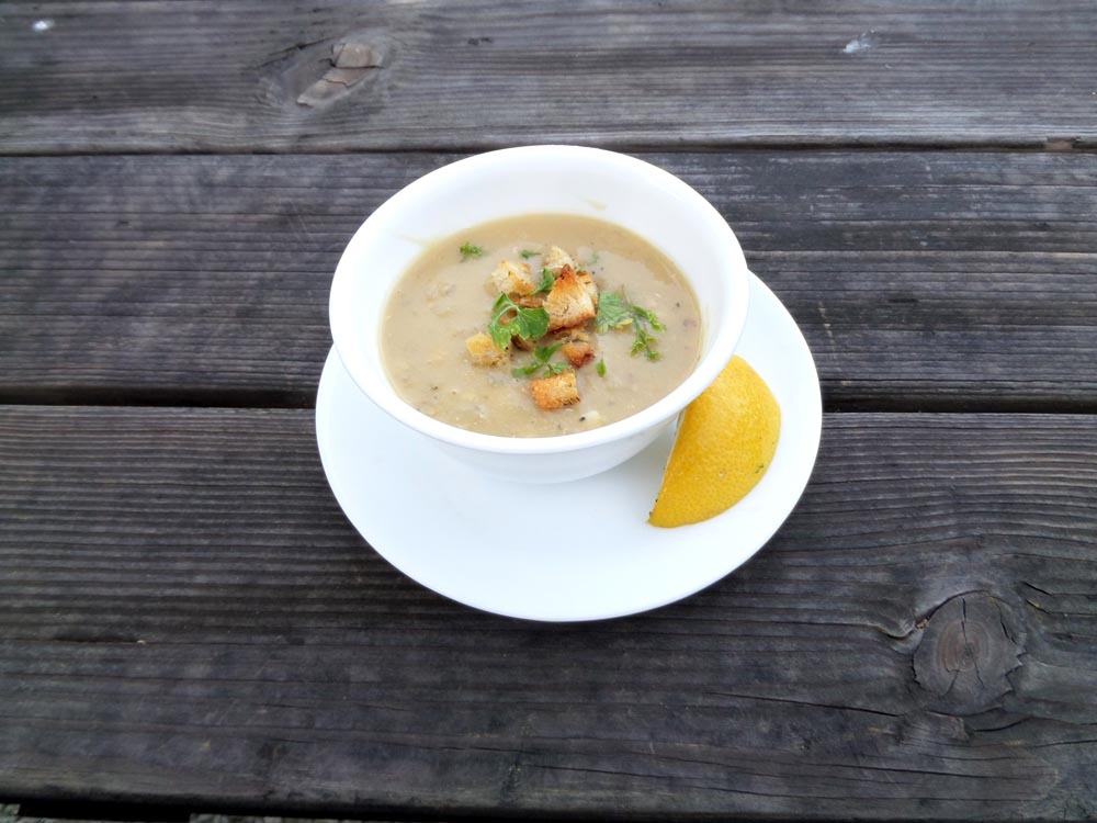 vegan lentil soup recipe. quick easy recipe.