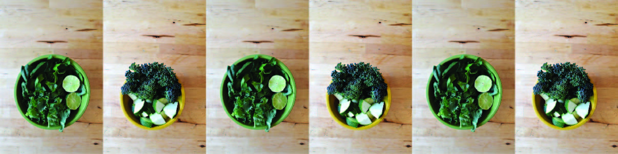 Green vegan vegetarian pesto pasta recipe by Faye Lessler. fayelessler.com