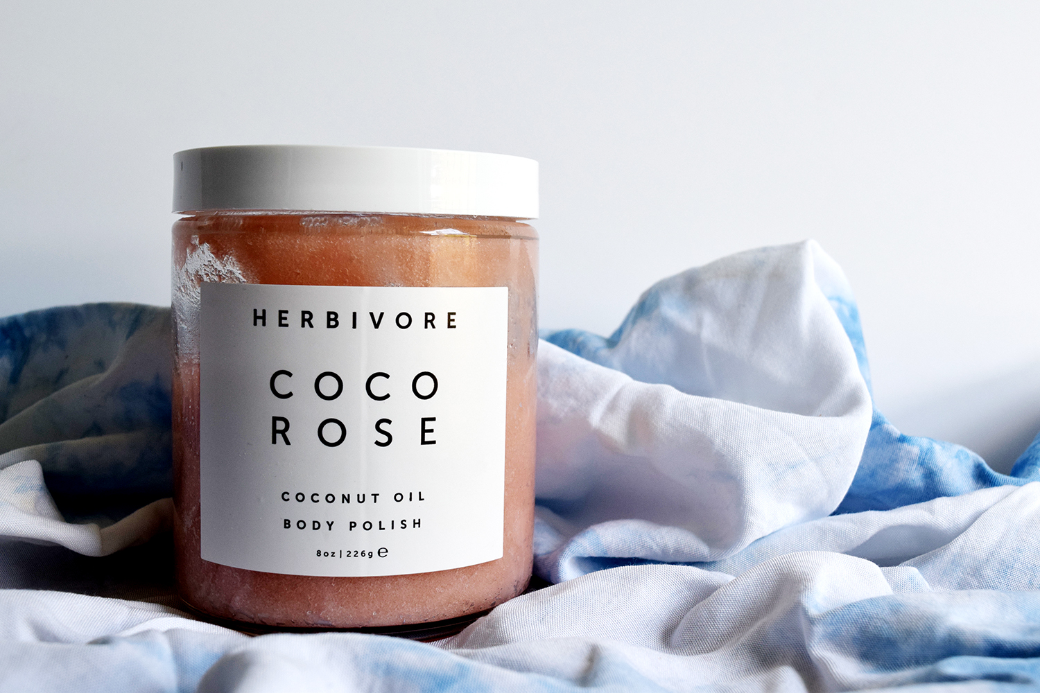 Herbivore Botanicals Coco Rose Body Polish sugar coconut oil body scrub summer beauty skin