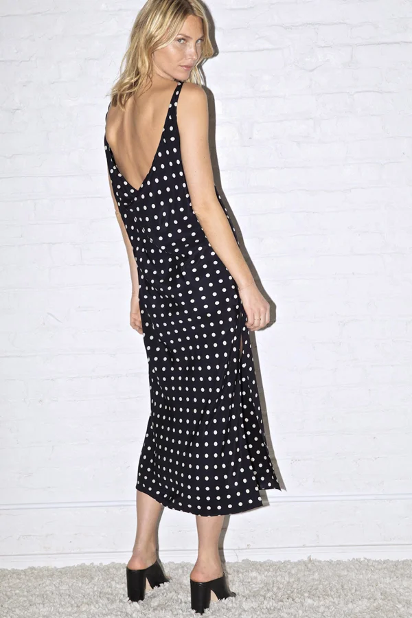 Datura Polka Dot Anna Dress - $240