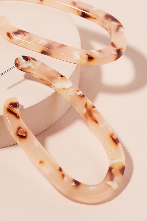 Machete Margot Tortoiseshell Earring - $58