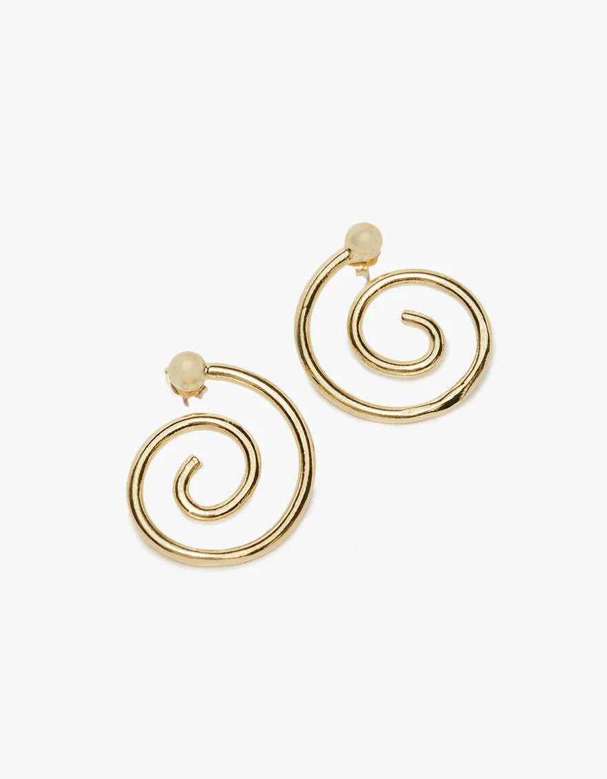 Young Frankk Spiral Earring - $94