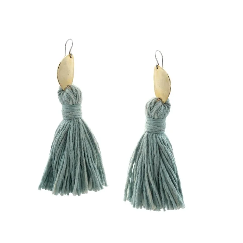 Erin Considine Medio Tassel Earring - $185