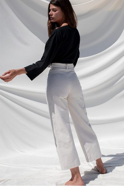 Ozma of California Wide Leg Denim - $255