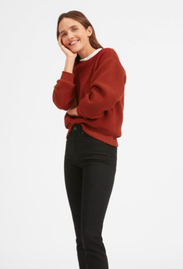 Everlane ReNew Fleece Sweatshirt - $55