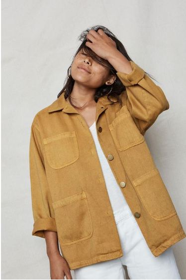 Backbeat Rags Hemp Utility Jacket - $165