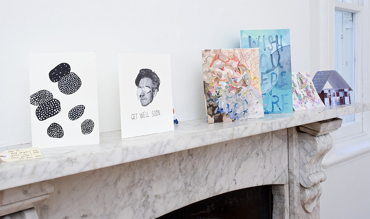 greeting cards - install view