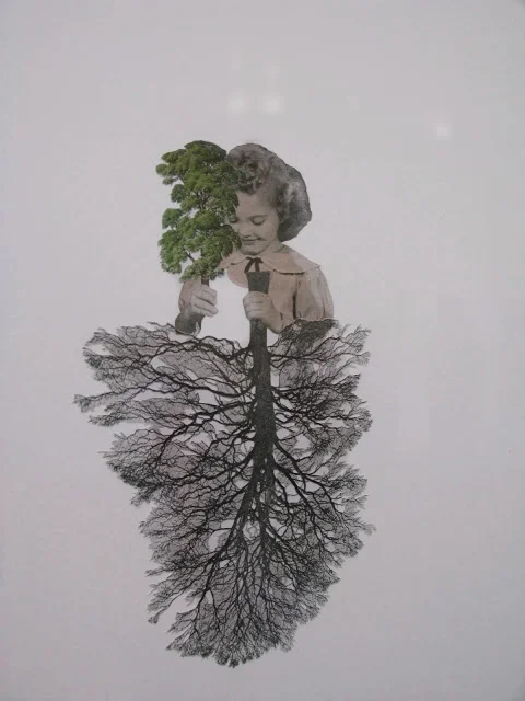 in a pot of earth