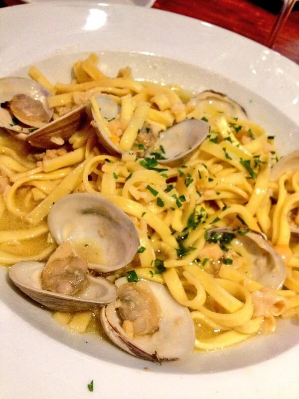Linguine with Clam Sauce at A Touch of Italy