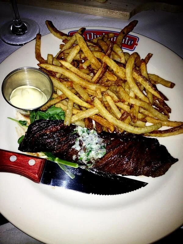Steak Frites at Le Diplomate