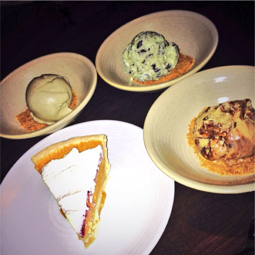 Desserts at The Arsenal