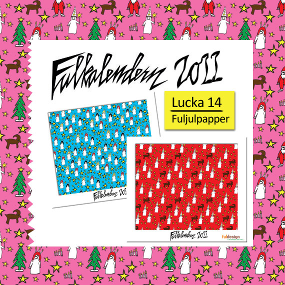 Lucka 14 Fulpapper